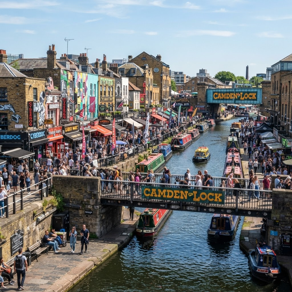 Living in Camden, London