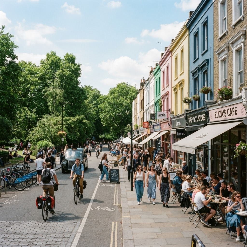 Living in Hackney, London