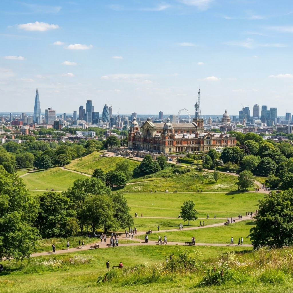Alexandra Park in Muswell Hill, London