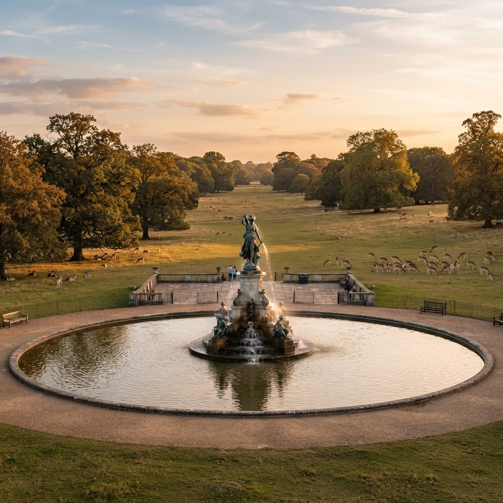 Bushy Park in Hampton, London