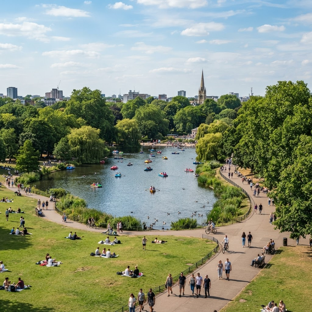 Finsbury Park in Finsbury Park, London