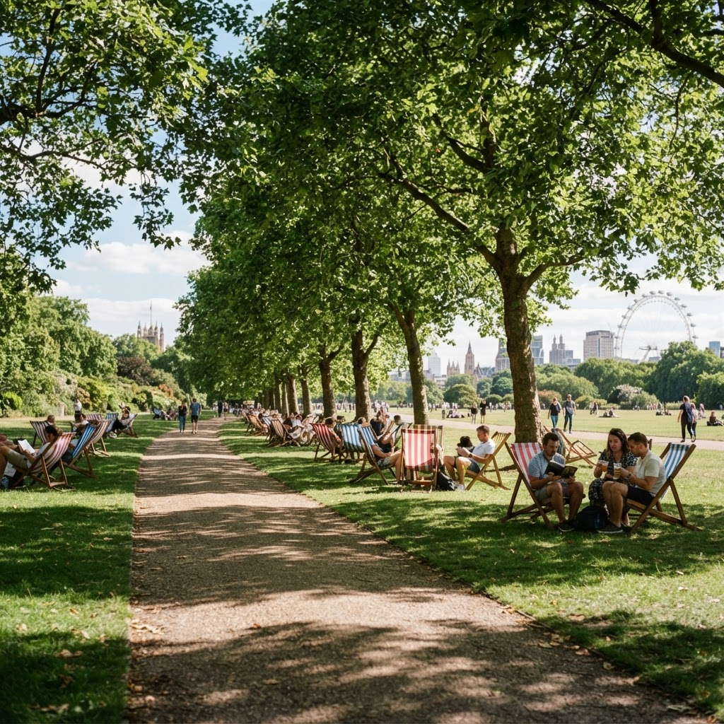 Green Park in Westminster, London