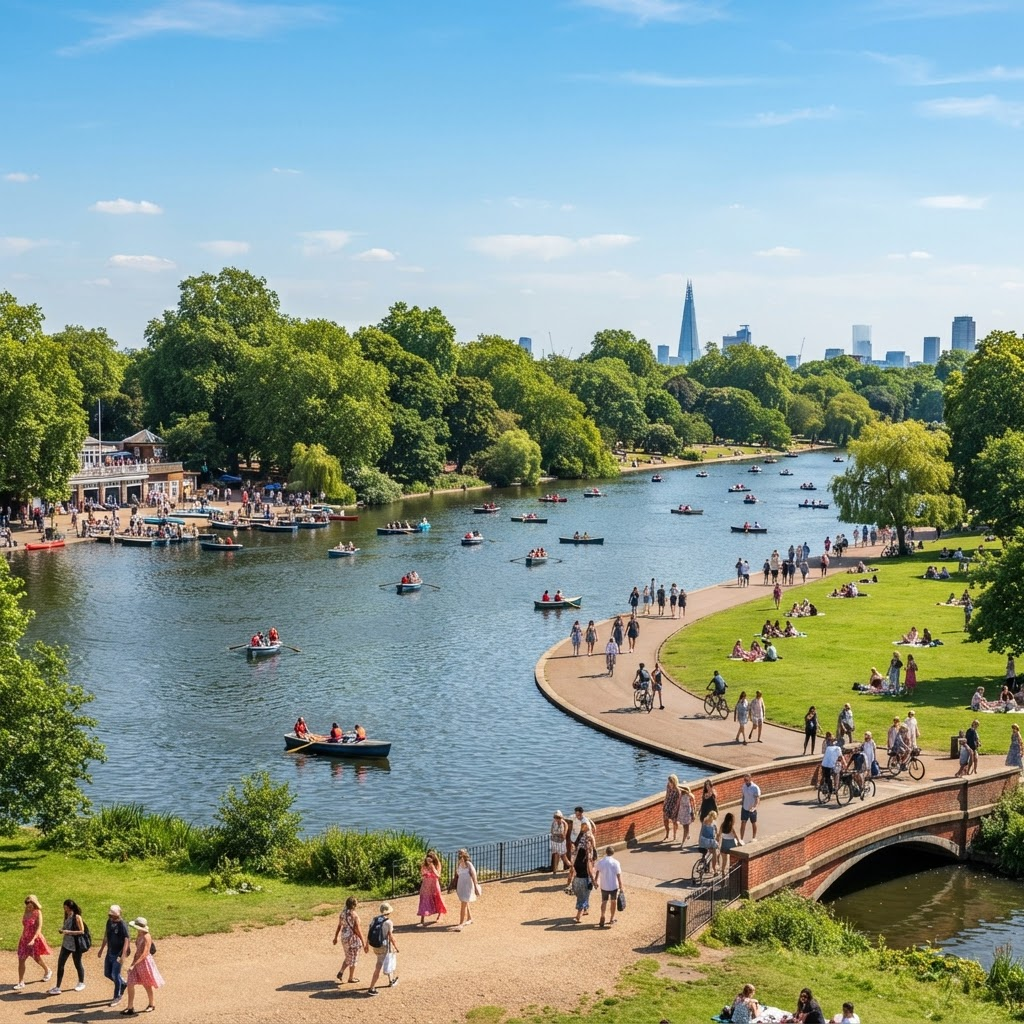 Hyde Park in Westminster, London