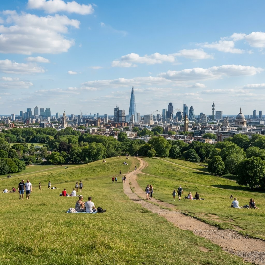 Primrose Hill in Primrose Hill, London