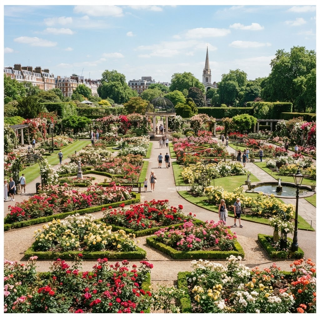 Regent's Park in Marylebone, London