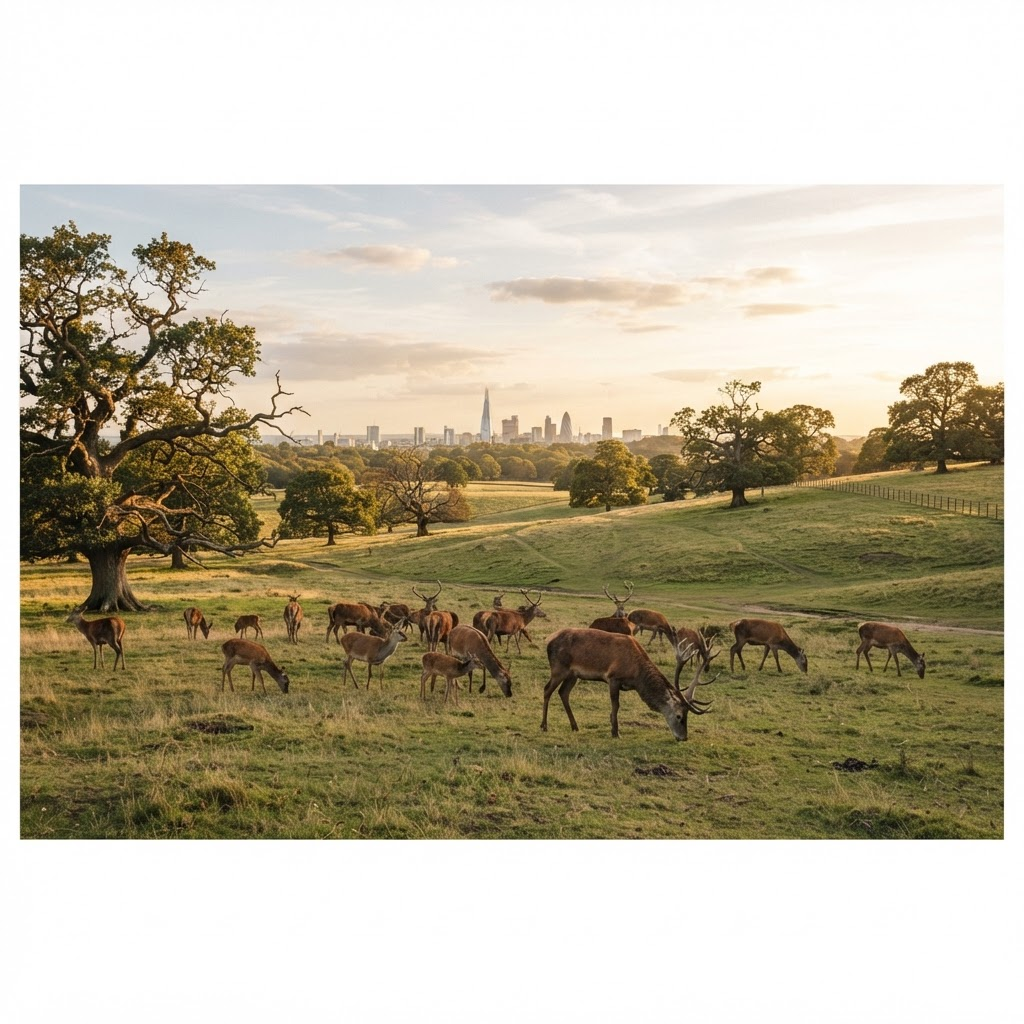 Richmond Park in Richmond, London