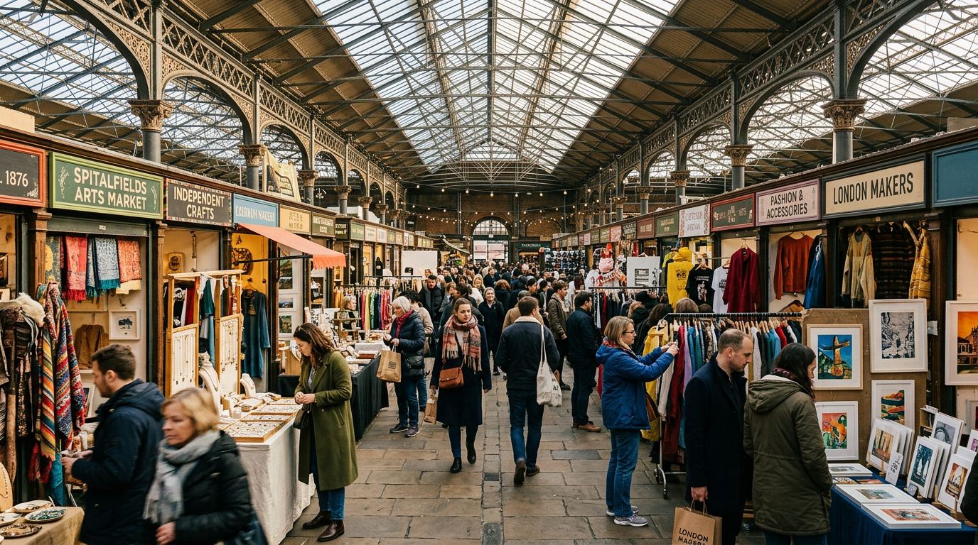 Old Spitalfields Market in Spitalfields, London