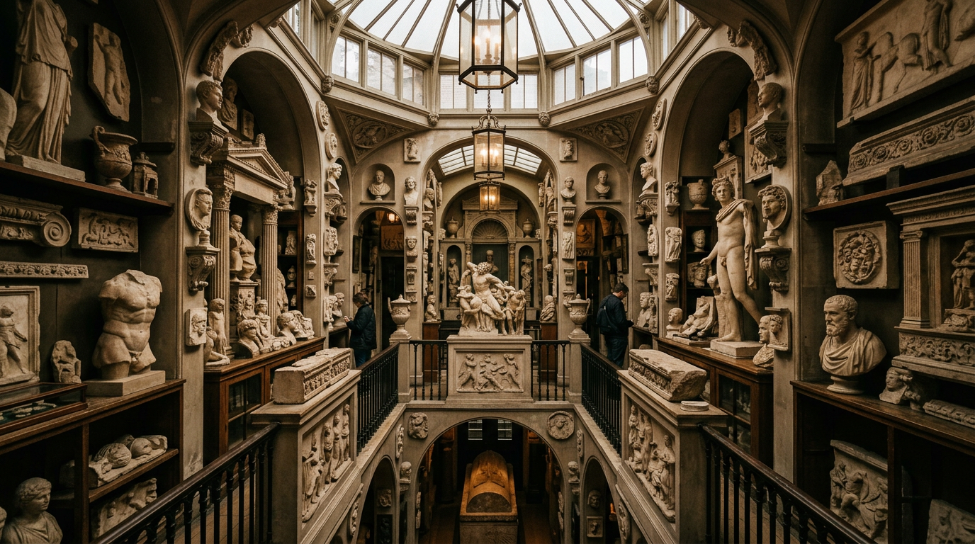 Sir John Soane's Museum in Holborn, London